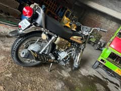 honda 125 gold black for sale