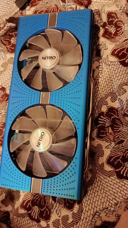 Rx590 8gb 256bit gddr5 graphics card little bit used graphics card 2