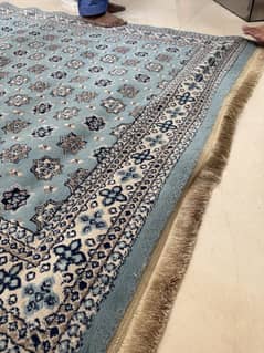 Turkish blue carpet