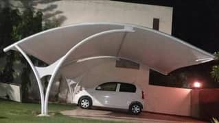 Tensile Shades | Car Parking Shades | Fiber Shades | PVC Wall Shades