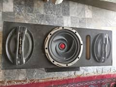 Car orignal Amplifer with woofer and speaker