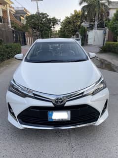 Toyota grande black interior