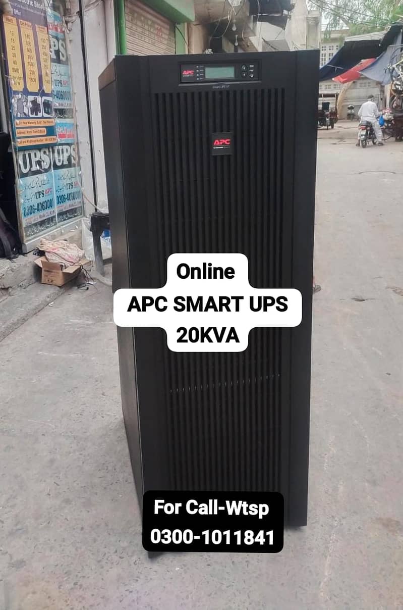 APC UPS 10KVA/Online APC Smart UPS SURT10000XLI/20KVA/40KVA in Stock 1