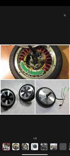 350 watt original HUB MOTOR of hoverboard -36/48 volt