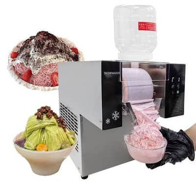 Snowflake ice cream machine