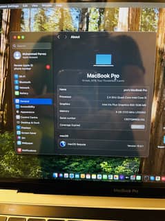 Macbook pro 2019 model core i5