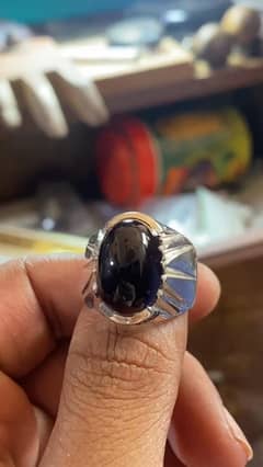 natural aqeeq ring