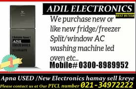 SELL KIJIYE apna Like New ( Fridge / Deep Freezer) on call 03008989952