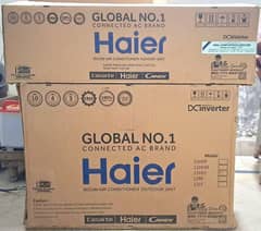 Haier Dc inverter 1 ton Brand new condition  0/3/0/1/9/0/8/0/4/3/0