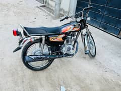 Honda CG 125 2022 Model Black