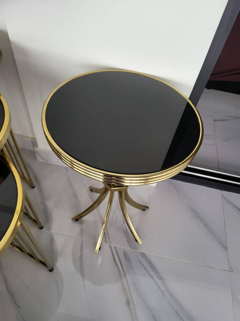 Nesting tables and side table 3