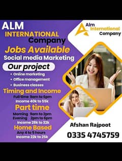 Urgent staff required for office base and online work