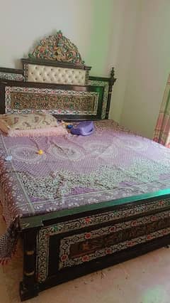 Bed Dressing With Side Tables