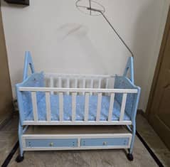 Babycot plus swing - (wooden)
