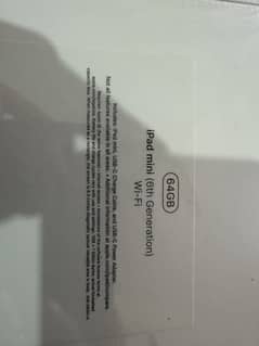 Tablet iPad mini 6