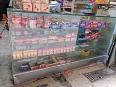 Glass counter best for gernal store  : wood shop racks