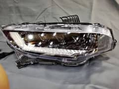 Civic x headlight buggati style 10/9 condition best quality