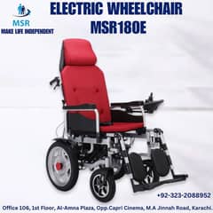 Buy Electric Wheelchair in Lahore – Reclining & Brushless Motor Option