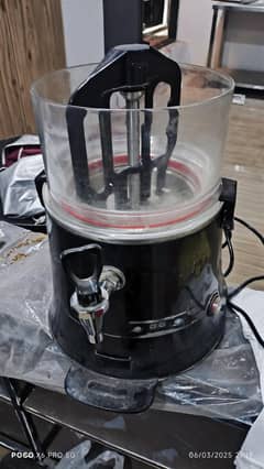 chocolate melting, Tea and coffee machine