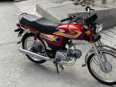 HONDA CD 70 2025 MODEL LIKE A BRAND NEW BIKE