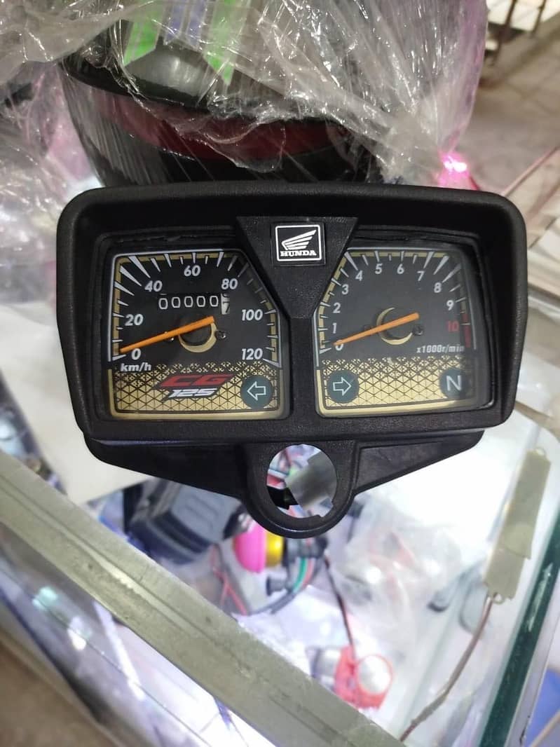 125 speedometer Black colour 2