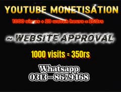 Youtube monetization