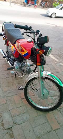 Honda cd 70 2025 model all punjab registered