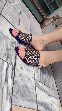 Blue and golden fancy wear