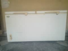 waves double door deep freezer