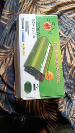 100Amp Battery 2500W Inverter with 3 Solar panels 1 Controler