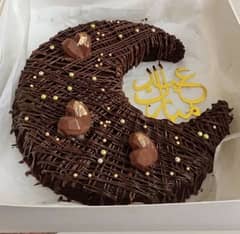 Moon brownie For Eid