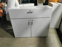 2 Pcs Wooden Furniture in White Color
