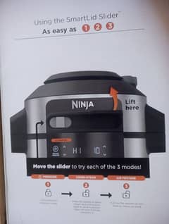 imported brand new ninja foodie max 9 in 1 multi cooker