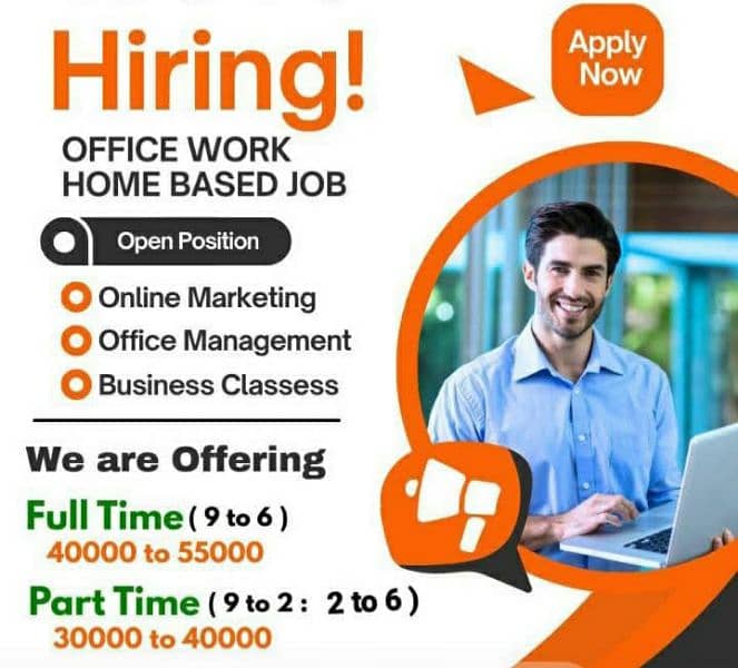 Full time & Part time work available 0