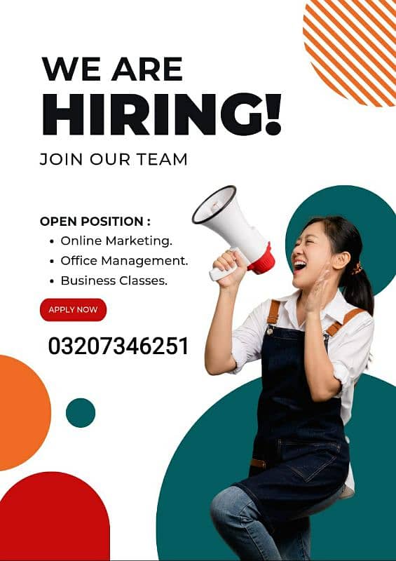 Full time & Part time work available 2