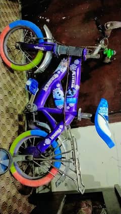 heavy body, character Elsa snow man cycle