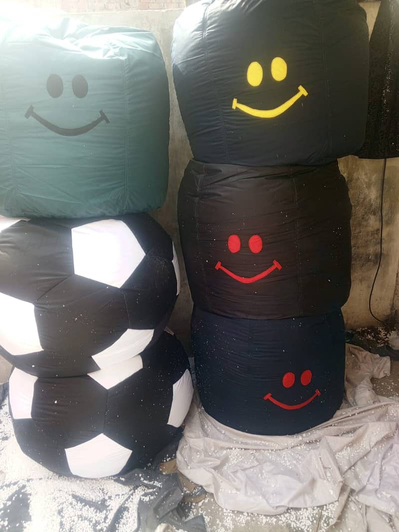 Bean bag /puffy bean bag/leather bean bag /bean bags/customize bags 12