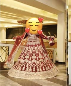 Selling my bridal lehnga