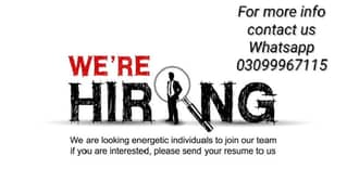online work available for male and Female