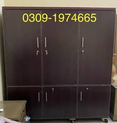 Wooden wardrobe