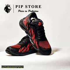 men's rubber comfortable joggers _red fire imported shoes