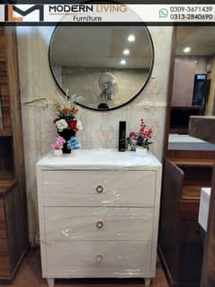Dressing Tables Full And Round Mirror Best Quality
