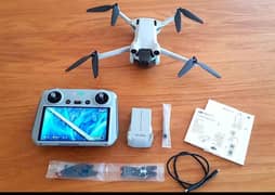 DJI Mini 3 Pro drone combo packing کمپلیٹ سامان