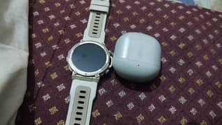 audionic earbuds and zero life style watch