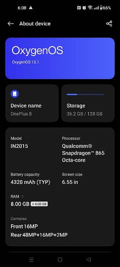 One Plus 8 PTA Approved