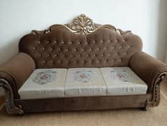 Like New Sofa Set For Sale
