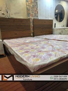 Single Bed With 2 Side Tables Best Quality In Your Choice Colours