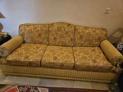 Used sofa set 6 seater + 2 seater sofa set