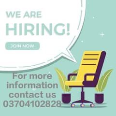 job in lahore for male and femal