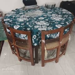 "Wooden Dining Table with 6 Chairs" "Brand New Sofa Set"